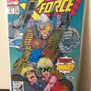 Marvel Comics X-Force Casualty Of War #7 Comic Book